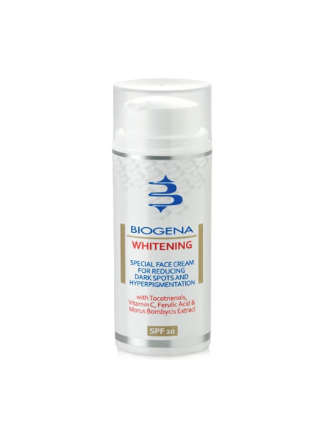 Biogena Whitening SPF 20 Крем осветляющий против пигментных пятен