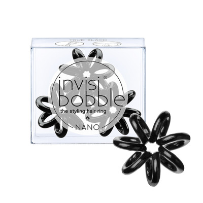 Invisibobble Nano True Black Резинка-браслет для волос