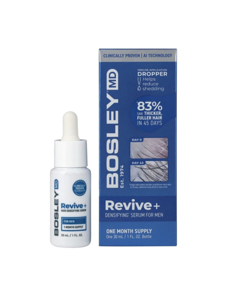 Bosley MD Revive+ Densifying Serum For Men Раствор против выпадения волос у мужчин