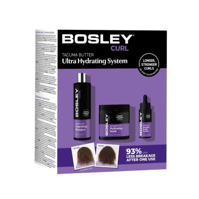 Bosley Curl Set Набір проти стоншення та випадіння кучерявого волосся