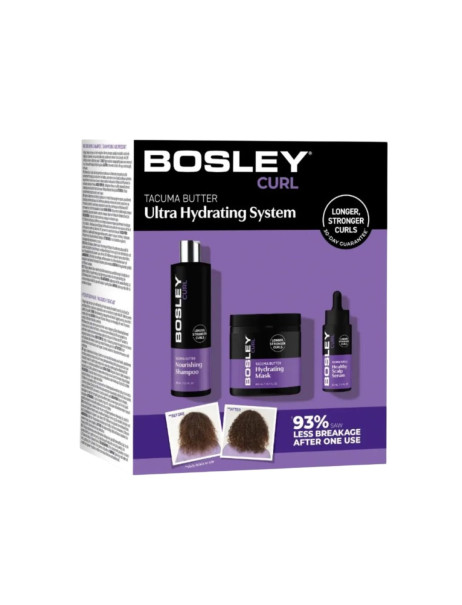 Bosley Curl Set Набор против истончения и выпадения кудрявых волос