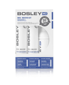 Bosley MD BOS Revive Kit Набір для відновлення стоншеного нефарбованого волосся - Написати відгук