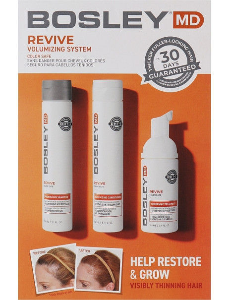 Bosley MD Revive Kit Набір для відновлення стоншеного фарбованого волосся