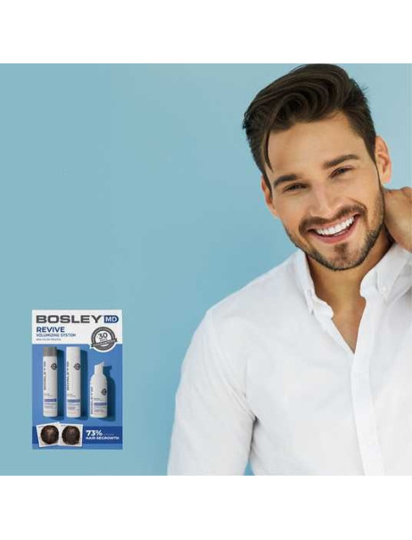 Bosley MD BOS Revive Kit Набір для відновлення стоншеного нефарбованого волосся
