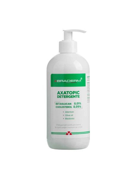 Braderm Axatopic Gel Делікатний гель для очищення шкіри