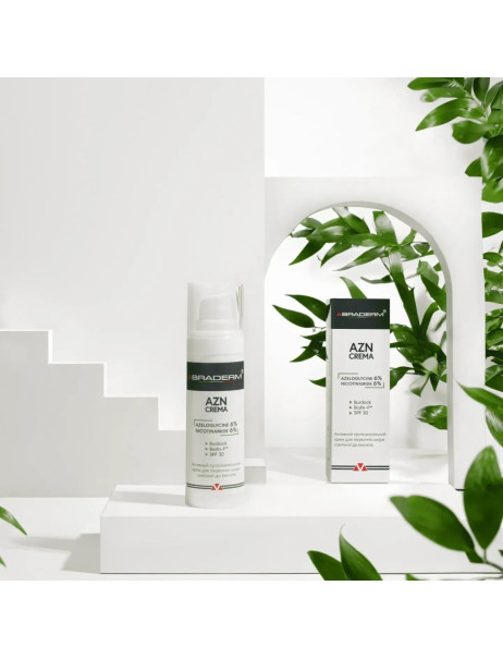 Braderm Azn Cream SPF 30 Сонцезахисний крем із протизапальною дією