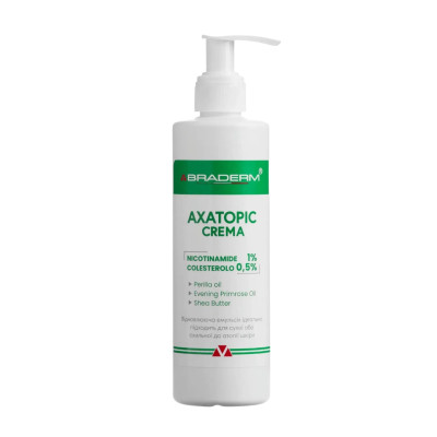 Braderm Axatopic Cream Зволожувальна емульсія миттєвої дії