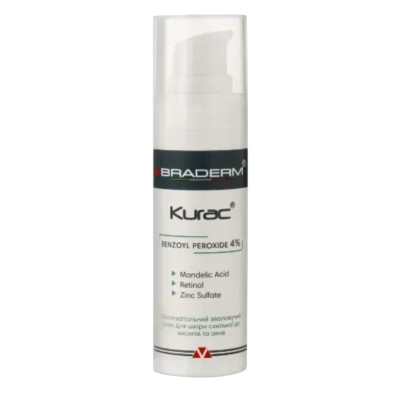 Braderm Kurac Cream Активний протизапальний крем