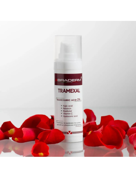 Braderm Tramexal Cream Осветляющий крем против пигментации