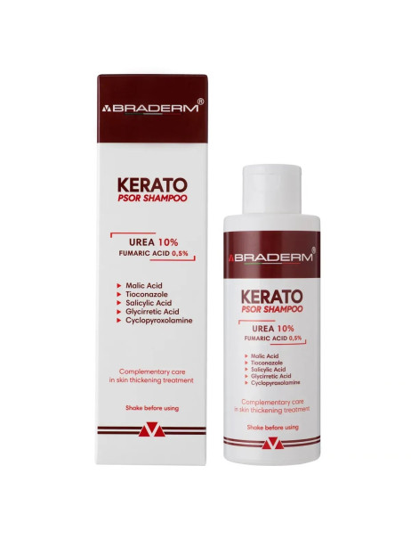 Braderm Kerato Psor Shampoo Лечебный шампунь для кожи головы