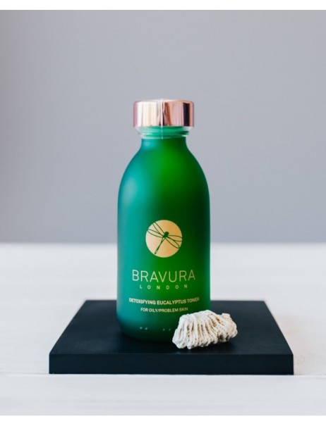 Bravura Detoxifying Eucalyptus 15% AHA/BHA Toner детокс в'яжучий тонер з евкаліптом В'яжучий тонер з евкаліптом Bravura Detoxifying Eucalyptus Bravura 15% AHA/BHA тонер