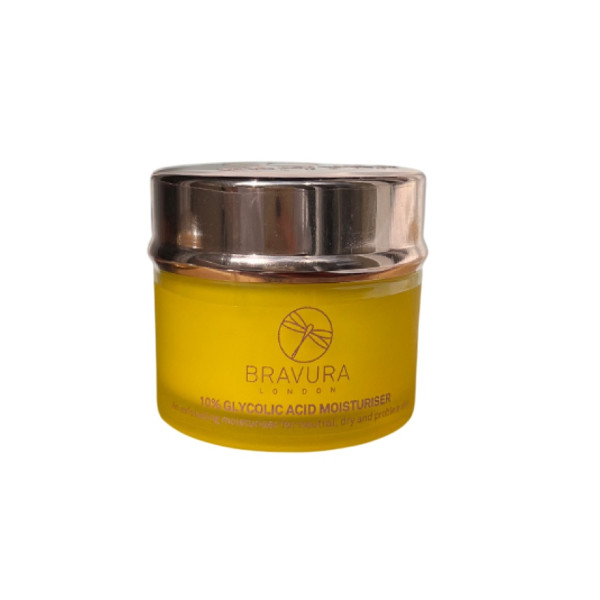 Bravura London Glycolic Acid 10% Moisturiser Cream Нічний зволожуючий та відлущуючий крем з гліколевою кислотою