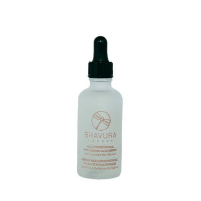 Bravura London Multi Hyaluronic Acid Serum With Liquorice Root Extract Зволожуюча сироватка для усіх типів шкіри