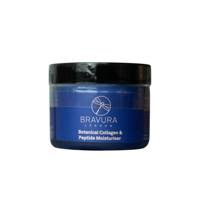 Bravura London Botanical Collagen & Peptide Moisturiser Зволожуючий та живильний крем для обличчя з колагеном та пептидами