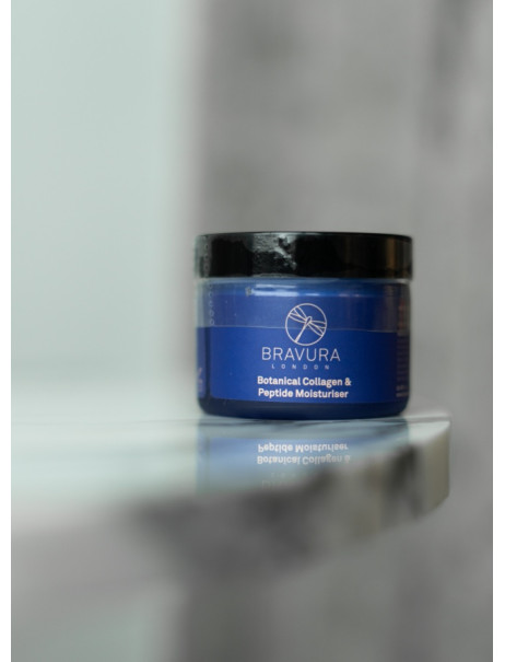 Bravura London Botanical Collagen & Peptide Moisturiser Зволожуючий та живильний крем для обличчя з колагеном та пептидами