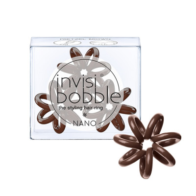 Invisibobble Nano Pretzel Brown Гумка для волосся 