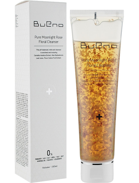 Гель для умывания с розовыми лепестками Bueno Pure Moonlight