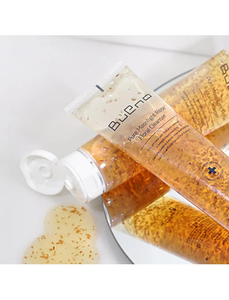 Bueno Pure Moonlight Rose Floral Cleanser Гель для умывания с лепестками роз