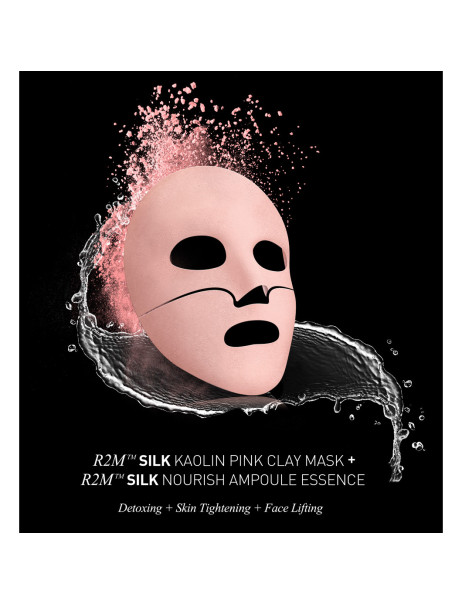 Cailyn Шовкова очищаюча маска з каоліном і рожевою глиною R2MTM Silk Kaolin Pink Clay
