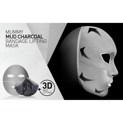 Cailyn Mud Charcoal Bandage Lifting Mask Грязевая лифтинг маска Mummy