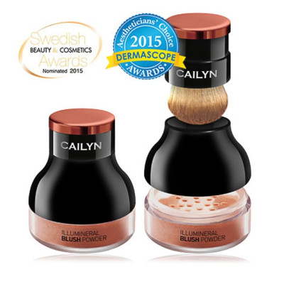 Cailyn Рассыпчатые румяна с кистью Illumineral Blush Powder