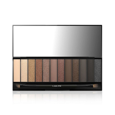 Cailyn Палитра теней из 12 оттенков с кистью O 12 Eyeshadow Palette