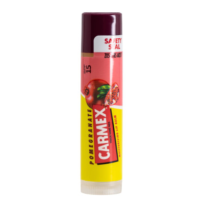 Carmex Pomegranate Lip Balm SPF15 Stick Бальзам для губ с гранатом в стике