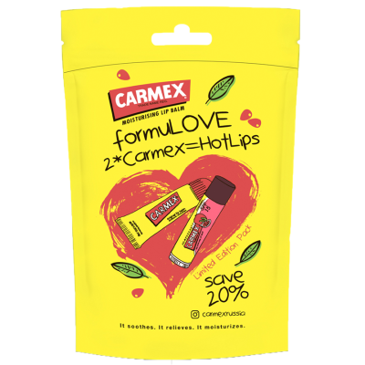 Carmex Formulove Набір з бальзаму зі смаком граната і стик класичний 