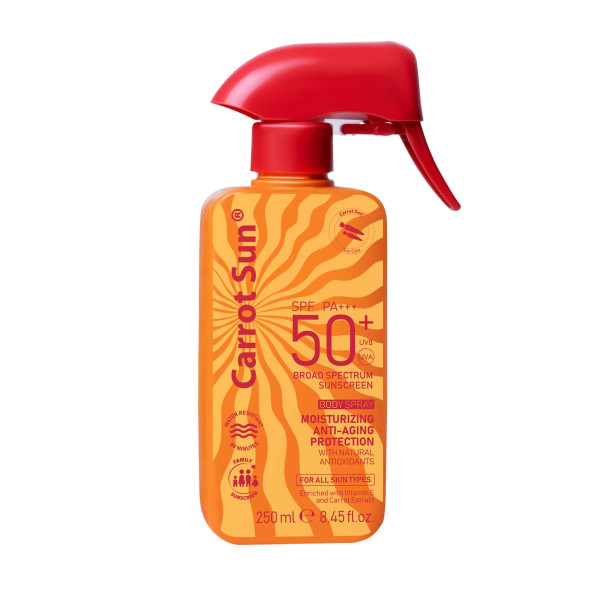 Carrot Sun Sunscreen Body & Face Spray SPF 50+ Солнцезащитный спрей для тела и лица