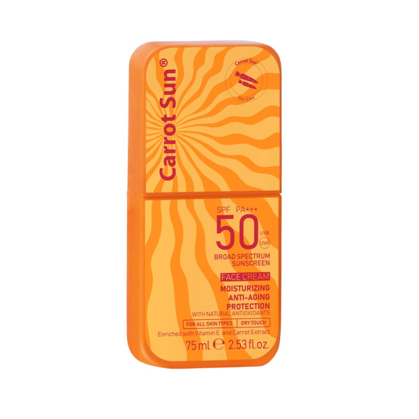 Carrot Sun Sunscreen Face Cream SPF 50+ Солнцезащитный крем для лица