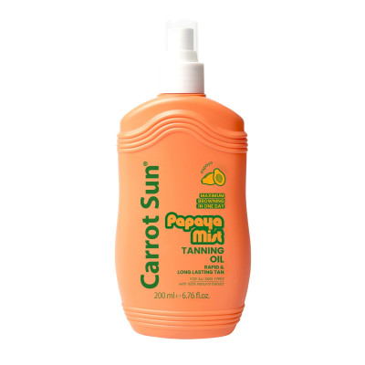 Carrot Sun Papaya Mist Tanning Oil Масло для загара