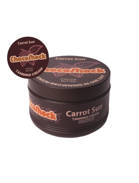 Carrot Sun Choco Shock Tanning Cream Крем для засмаги