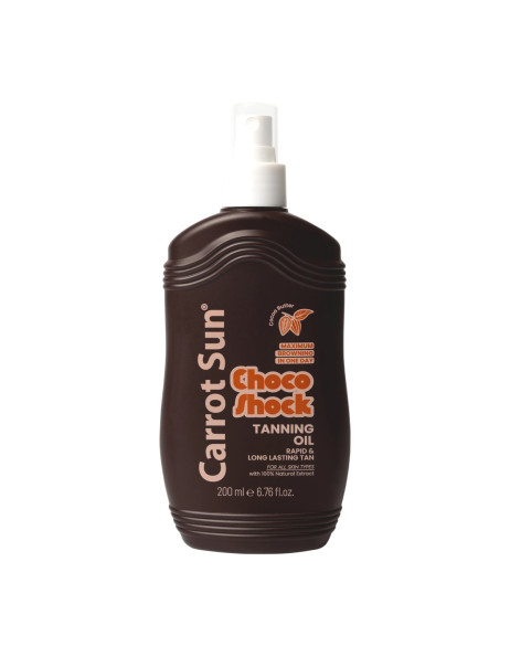 Carrot Sun Choco Shock Tanning Oil Олія для засмаги