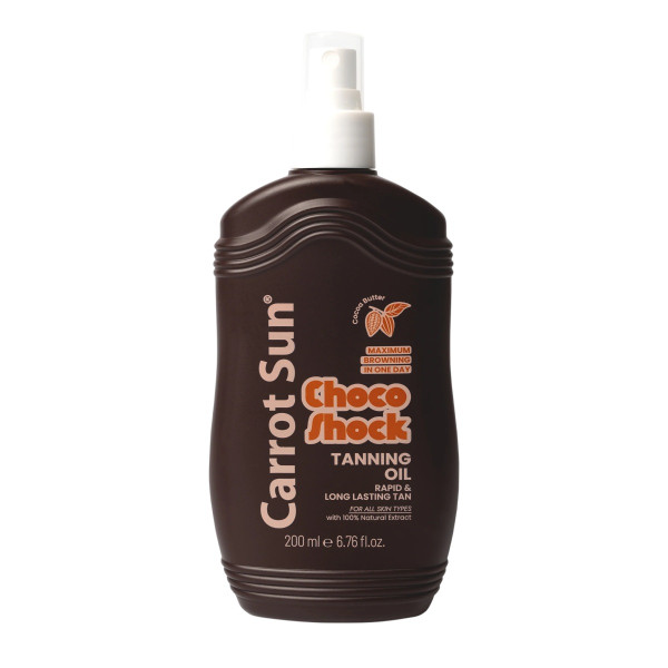 Carrot Sun Choco Shock Tanning Oil Масло для загара