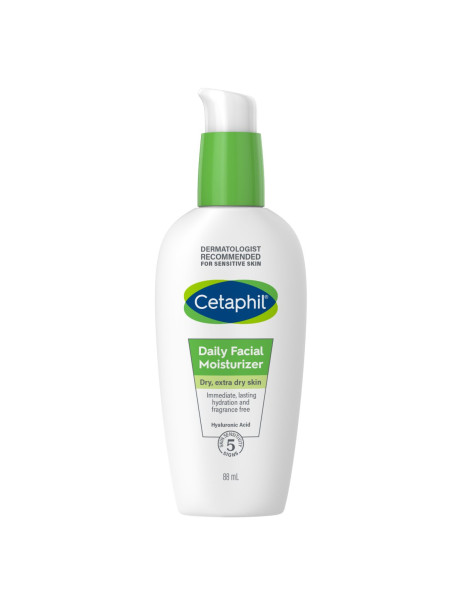 Cetaphil Daily Facial Moisturizer Зволожувальний лосьйон для сухої, дуже сухої та чутливої шкіри обличчя