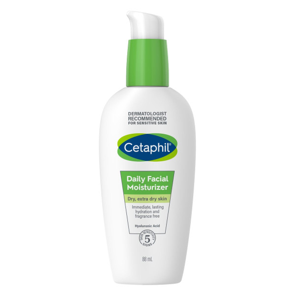 Cetaphil Daily Facial Moisturizer Зволожувальний лосьйон для сухої, дуже сухої та чутливої шкіри обличчя
