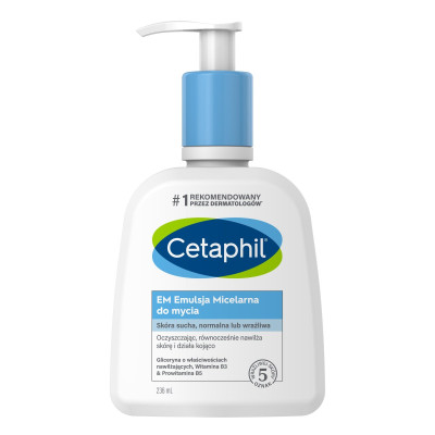 Cetaphil EM Micellar Emulsion Міцелярна емульсія для очищення нормальної, сухої та чутливої шкіри