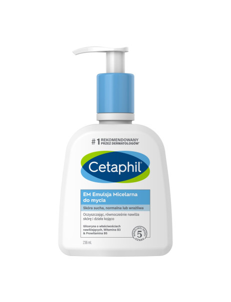 Cetaphil EM Micellar Emulsion Міцелярна емульсія для очищення нормальної, сухої та чутливої шкіри