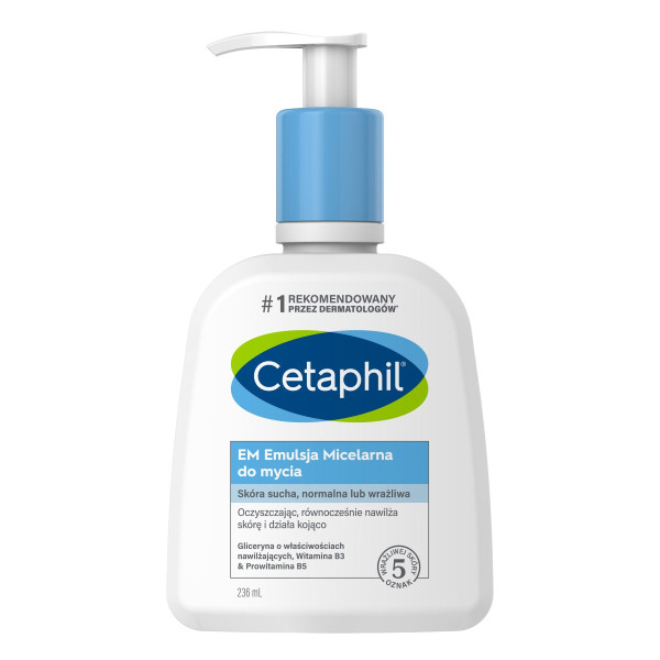 Cetaphil EM Micellar Emulsion Міцелярна емульсія для очищення нормальної, сухої та чутливої шкіри