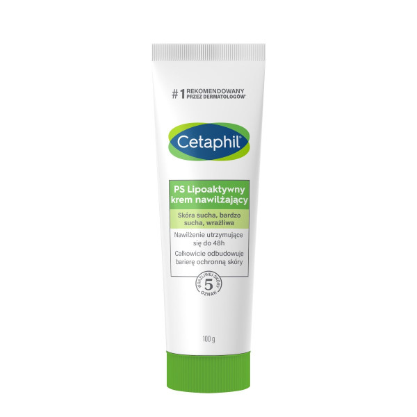 Cetaphil PS Moisturizing Cream Ліпоактивний зволожувальний крем для сухої, дуже сухої та чутливої шкіри