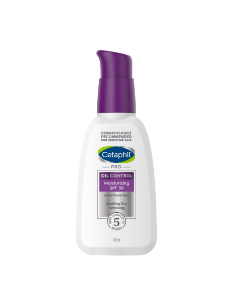 Cetaphil Pro Oil Control Moisturizing SPF 30 Зволожувальний лосьйон для чутливої, масної та схильної до акне шкіри обличчя