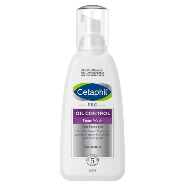 Cetaphil Pro Oil Control Wash Foam Очищувальна пінка для чутливої, масної та схильної до акне шкіри обличчя
