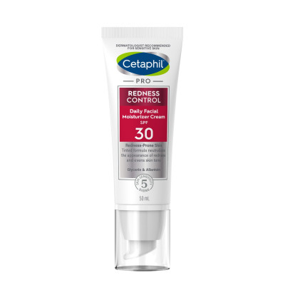 Cetaphil Pro Redness Control Daily Moisturizer Cream SPF 30 Денний зволожувальний, тонувальний крем для чутливої шкіри обличчя, схильної до почервонінь