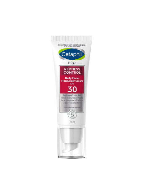 Cetaphil Pro Redness Control Daily Moisturizer Cream SPF 30 Денний зволожувальний, тонувальний крем для чутливої шкіри обличчя, схильної до почервонінь