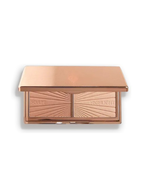 Charlotte Tilbury Filmstar Bronze & Glow Mini Light to Medium Палетка для контуринга мини