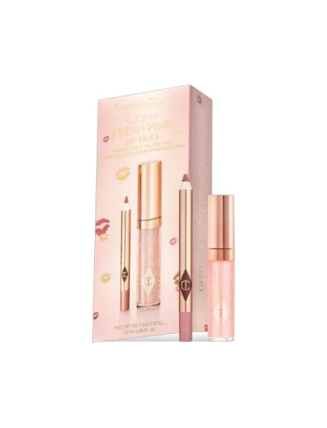 Charlotte Tilbury Glossy Lip Duo Refresh Rose Набор для губ