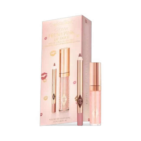 Charlotte Tilbury Glossy Lip Duo Refresh Rose Набор для губ