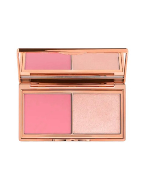 Charlotte Tilbury Hollywood Blush&Glow Glide Palette Light to Medium Палетка рум'яна хайлайтер