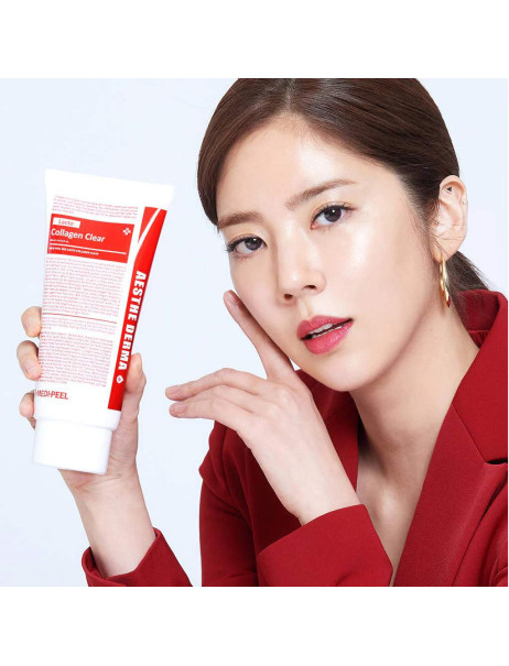 Medi-Peel Red Lacto Collagen Clear 2.0 Пінка для вмивання з колагеном