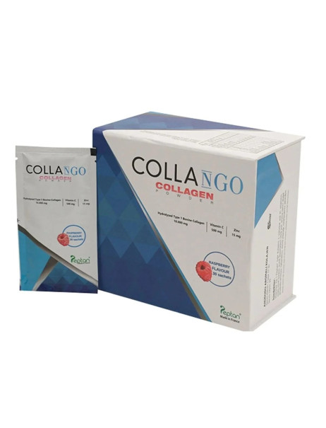 CollaNgo Collagen Powder Raspberry Flavour Питний колаген зі смаком малини